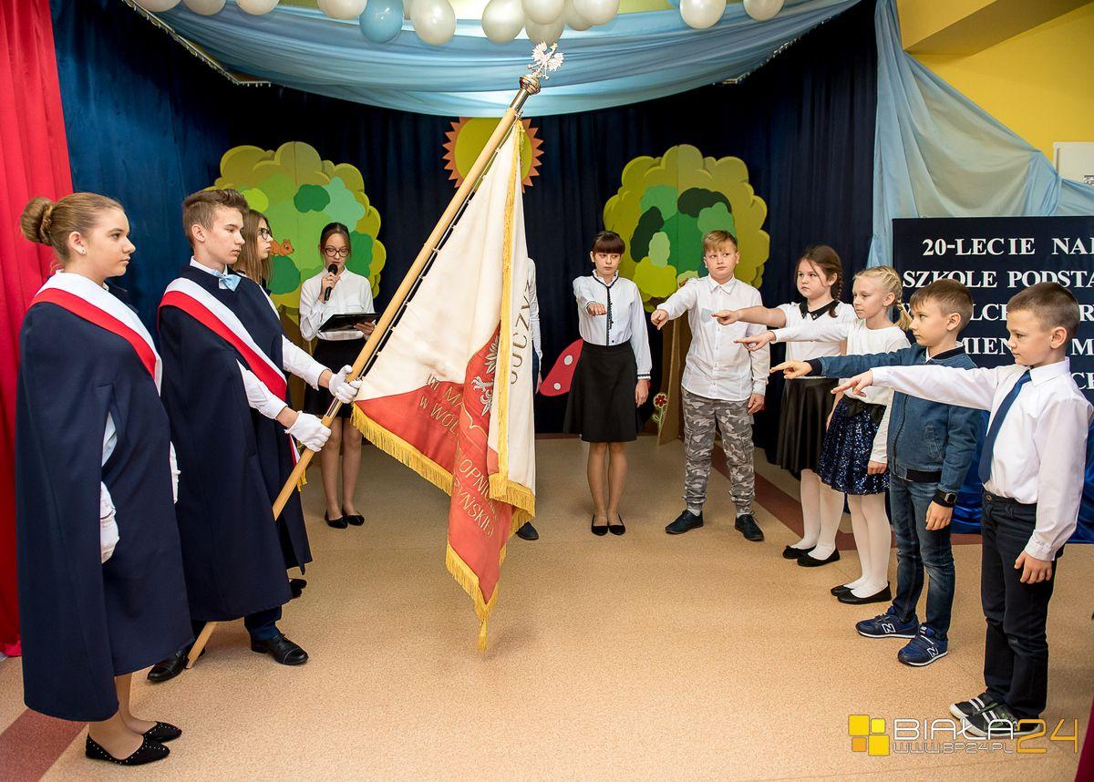 Imię ma już 20 lat. Święto w szkole w Wólce Dobryńskiej