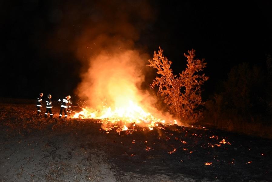 Wzniecił pożar, bo spotkał go zawód miłosny