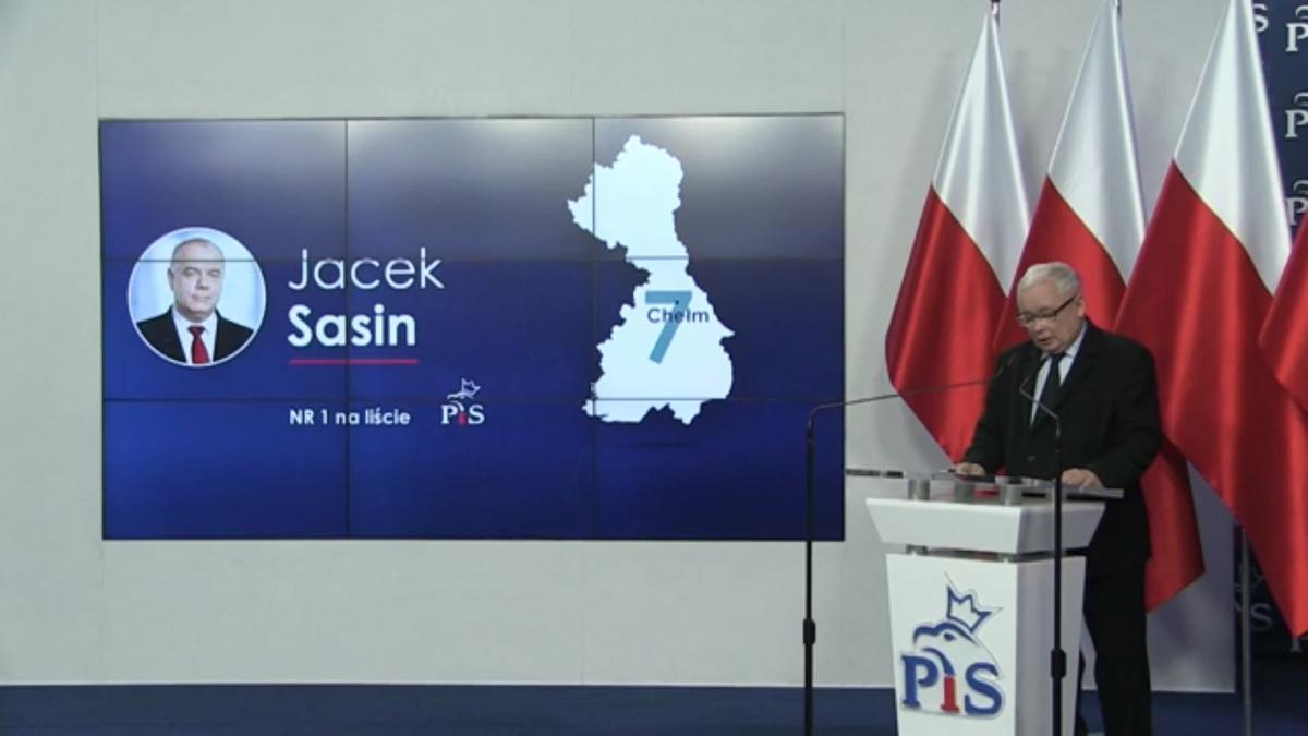 Polityk z Warszawy na czele listy w wyborach do Sejmu