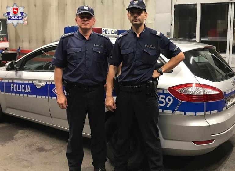 Na sygnałach pilotowali auto z rodzącą kobietą. Urodziła się Marysia