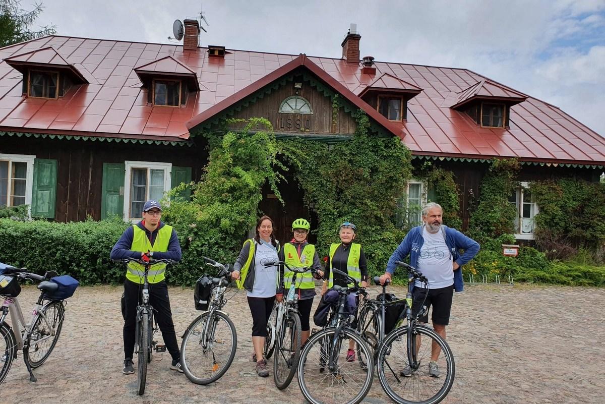 Na rowerze poznawali nadbużańskie uroki