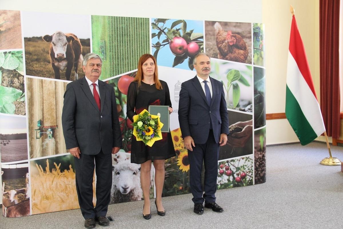 Beata Kalwarczyk-Warpas wyróżniona przez węgierskiego ministra