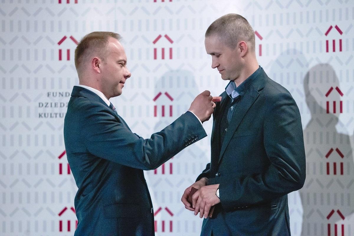 Łukasz Węda z nagrodą od ministra