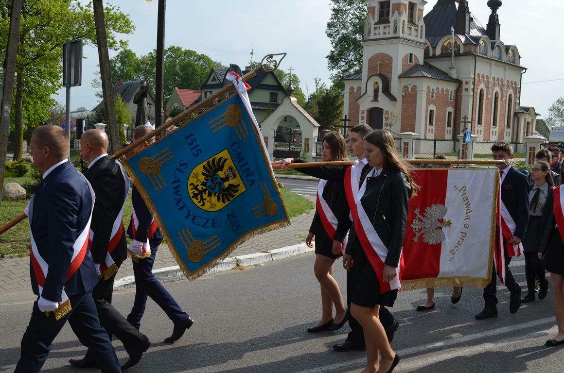 Obchody Święta Konstytucji 3 Maja w Sławatyczach