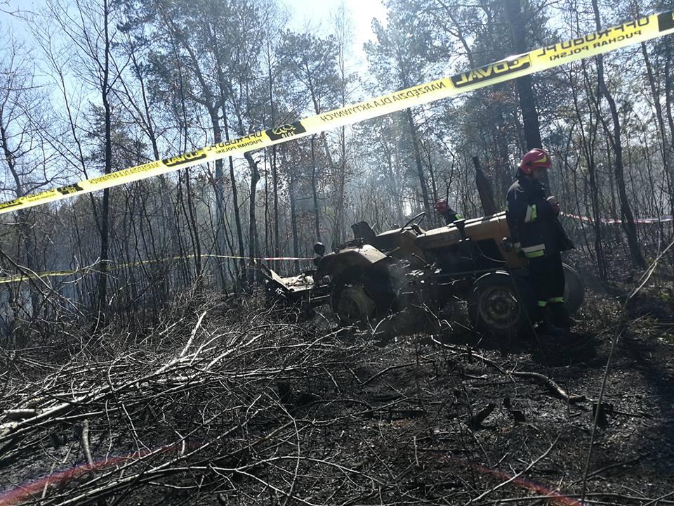 W Wielki Piątek znaleźli w płonącym lesie ciało