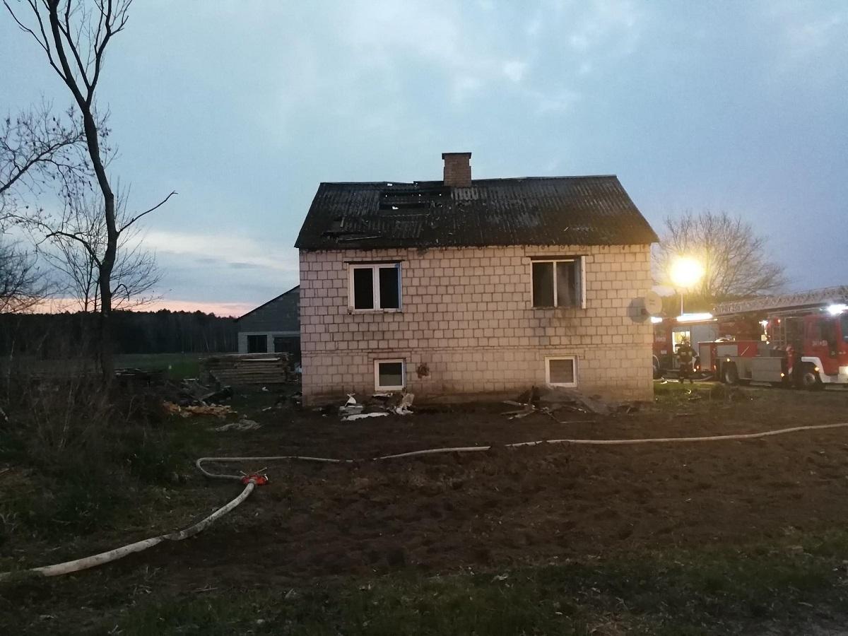 Pożar strawił część jego dobytku. Potrzebna pomoc dla pogorzelcy