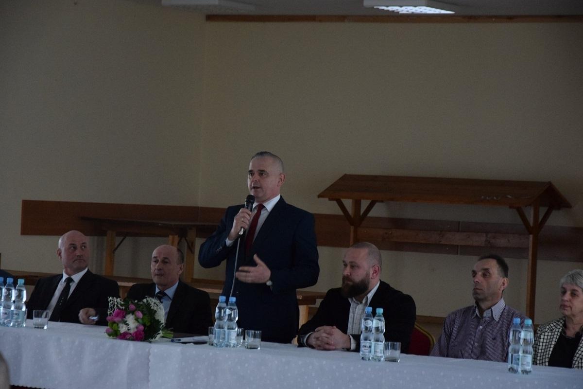 Starosta spotkał się z mieszkańcami janowskiej gminy