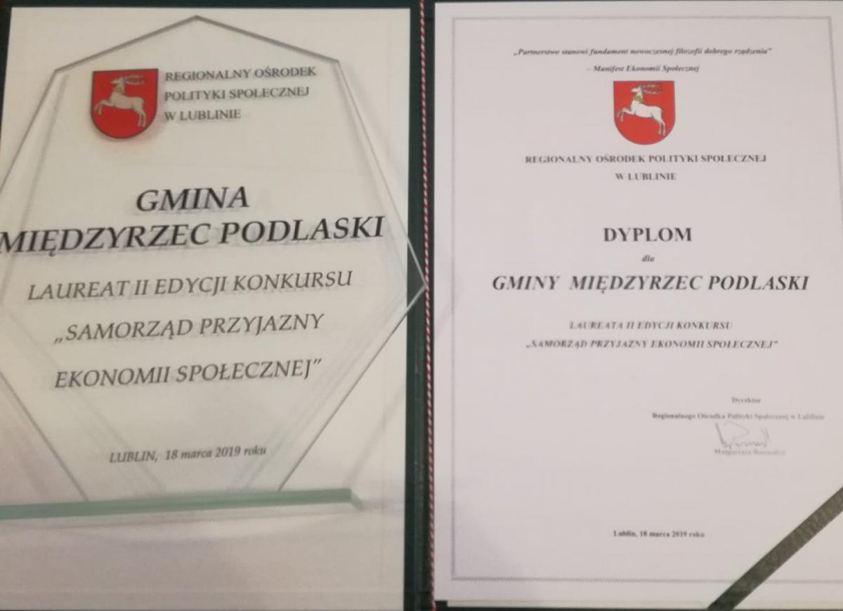 Dwie prestiżowe nagrody trafiły do wójta i gminy