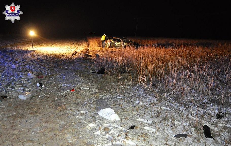 19-latka doprowadziła do wypadku. Ucierpiała czwórka pasażerów