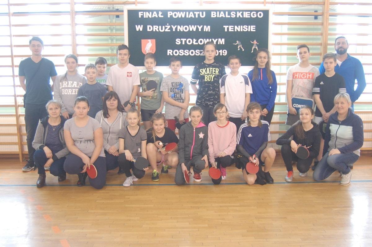 Rossosz i Tuczna triumfują w tenisie stołowym