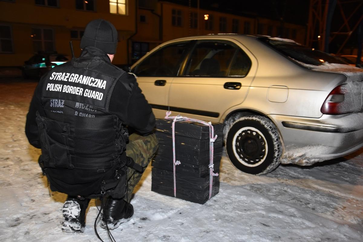 Przewoził nielegalne papierosy