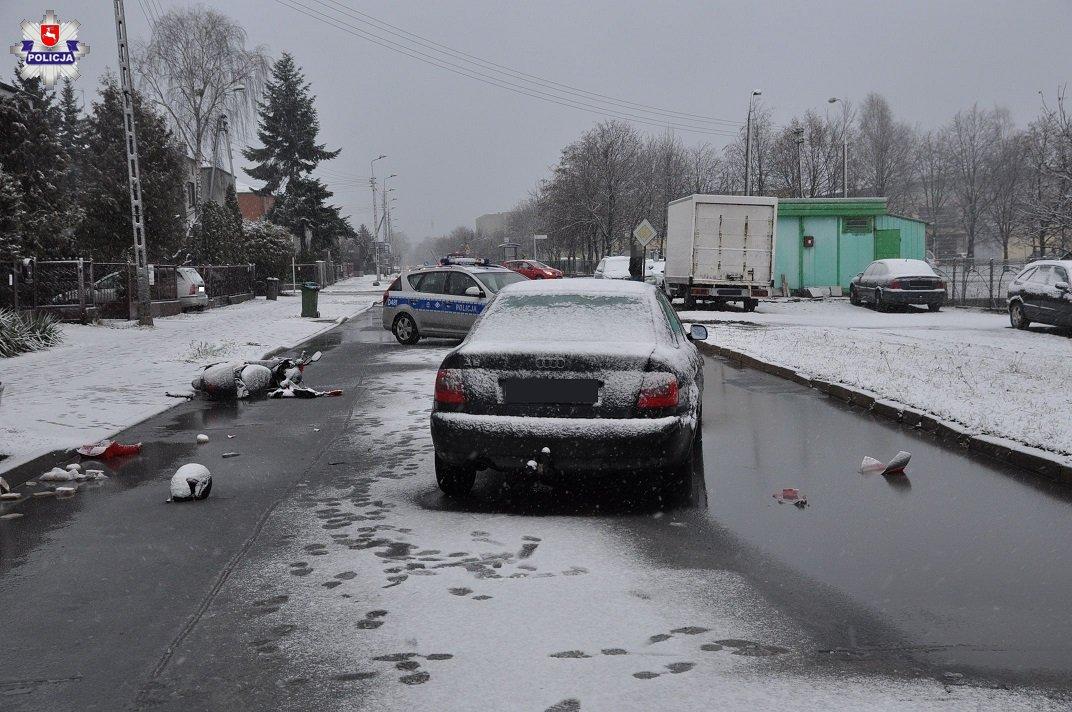 O włos od tragedii. 73-latka potrącił samochód