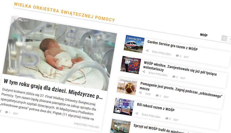 Wszystko o WOŚP znajdziesz u nas