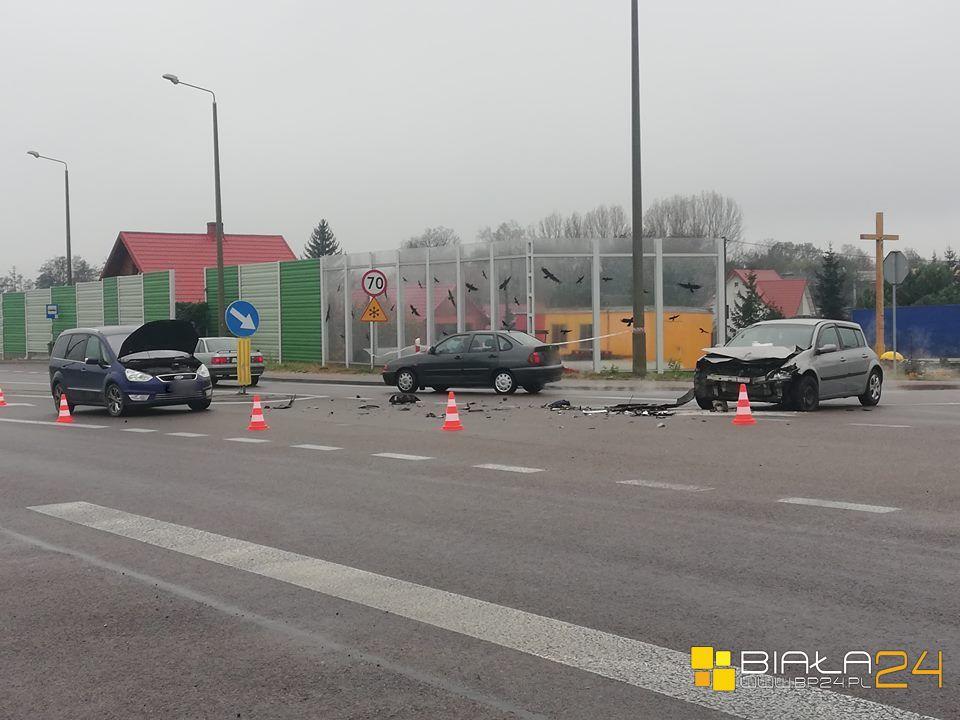 Nie ustąpił pierwszeństwa. Ucierpiała kobieta i dziecko