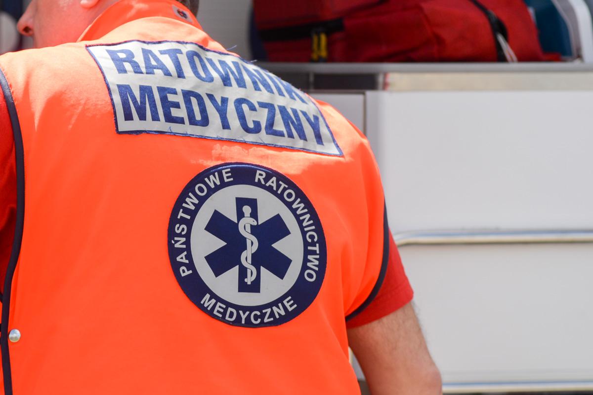Najechał na rowerzystę. 72-latek w szpitalu