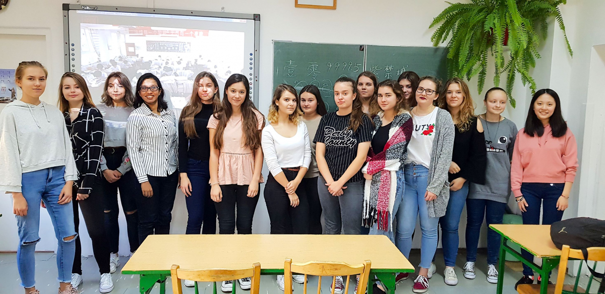 W "Staszicu" znowu międzynarodowo