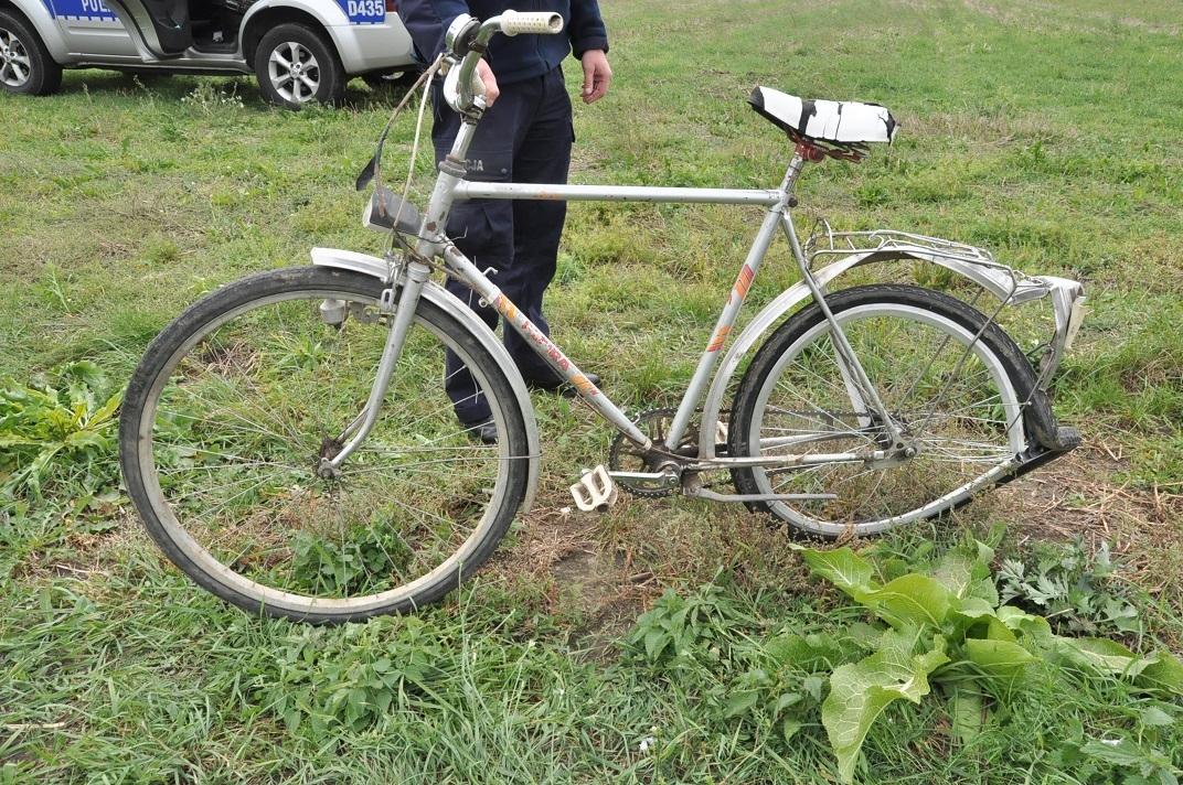 Najechał na rower. Był pod wpływem
