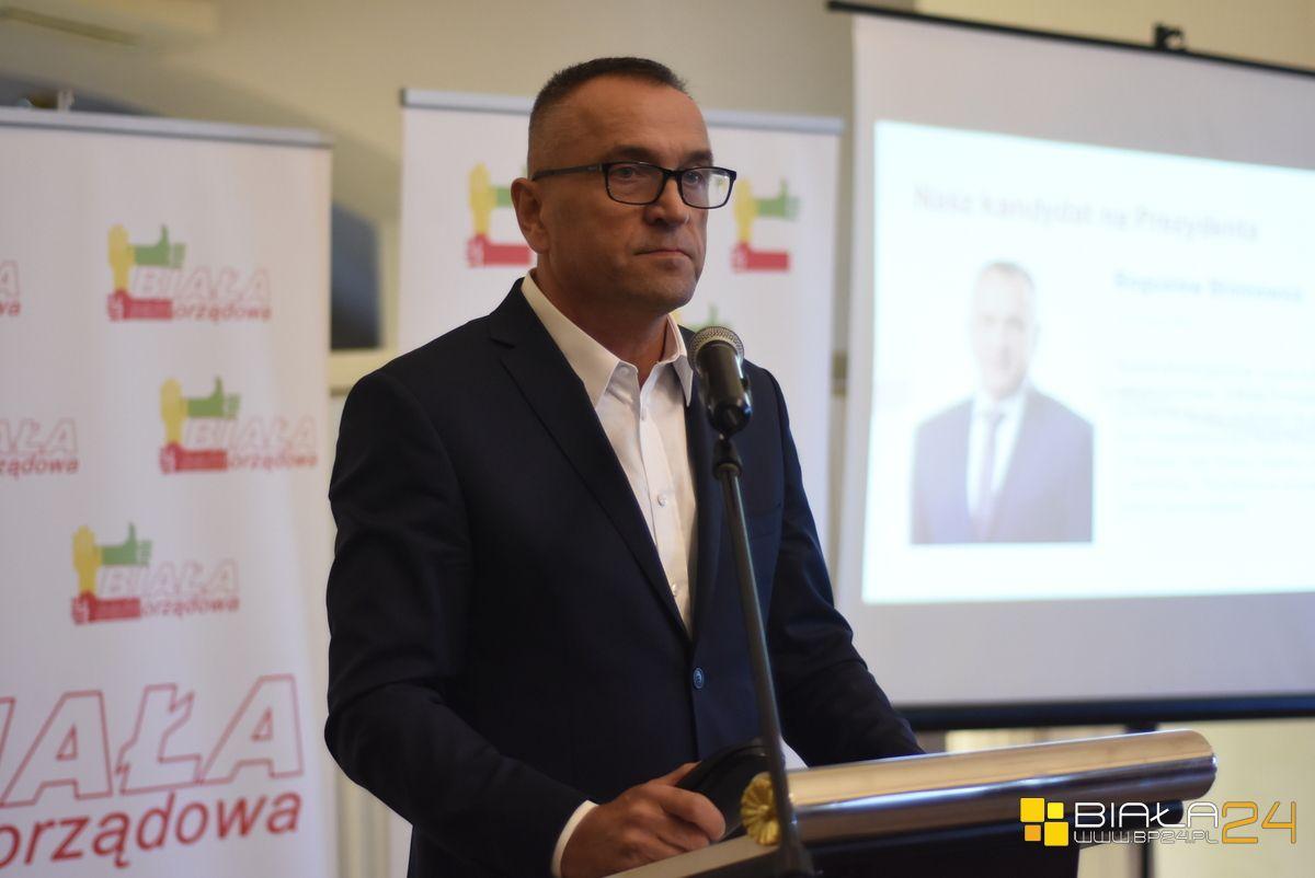 To już pewne. Broniewicz startuje na prezydenta