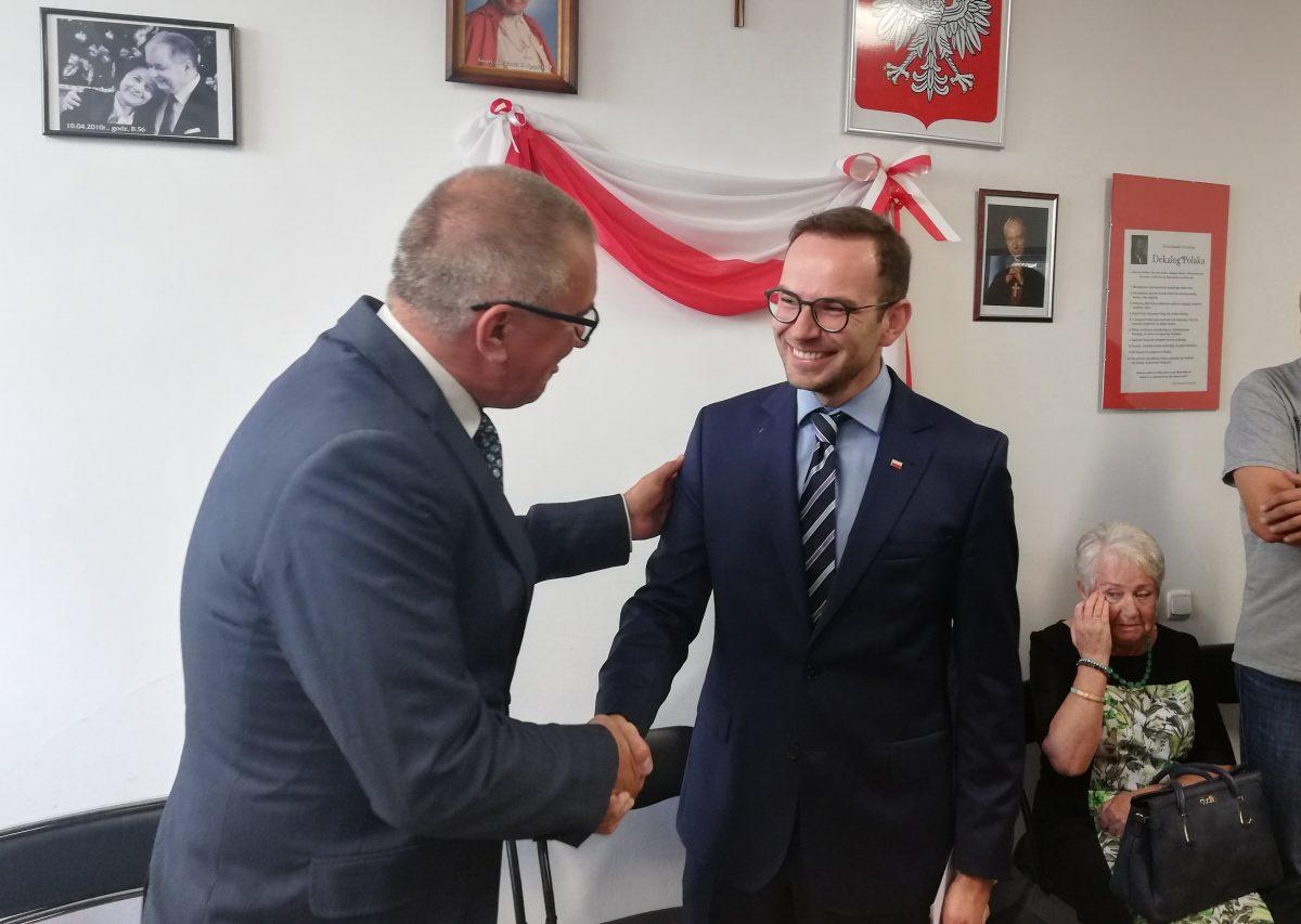 Poseł Duszek przejął biuro po Abramowiczu