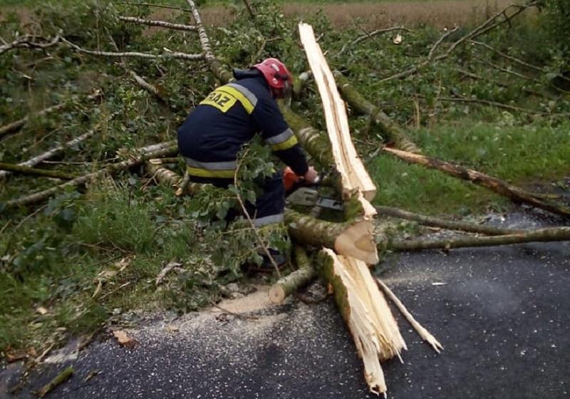 Burza nie bez skutków