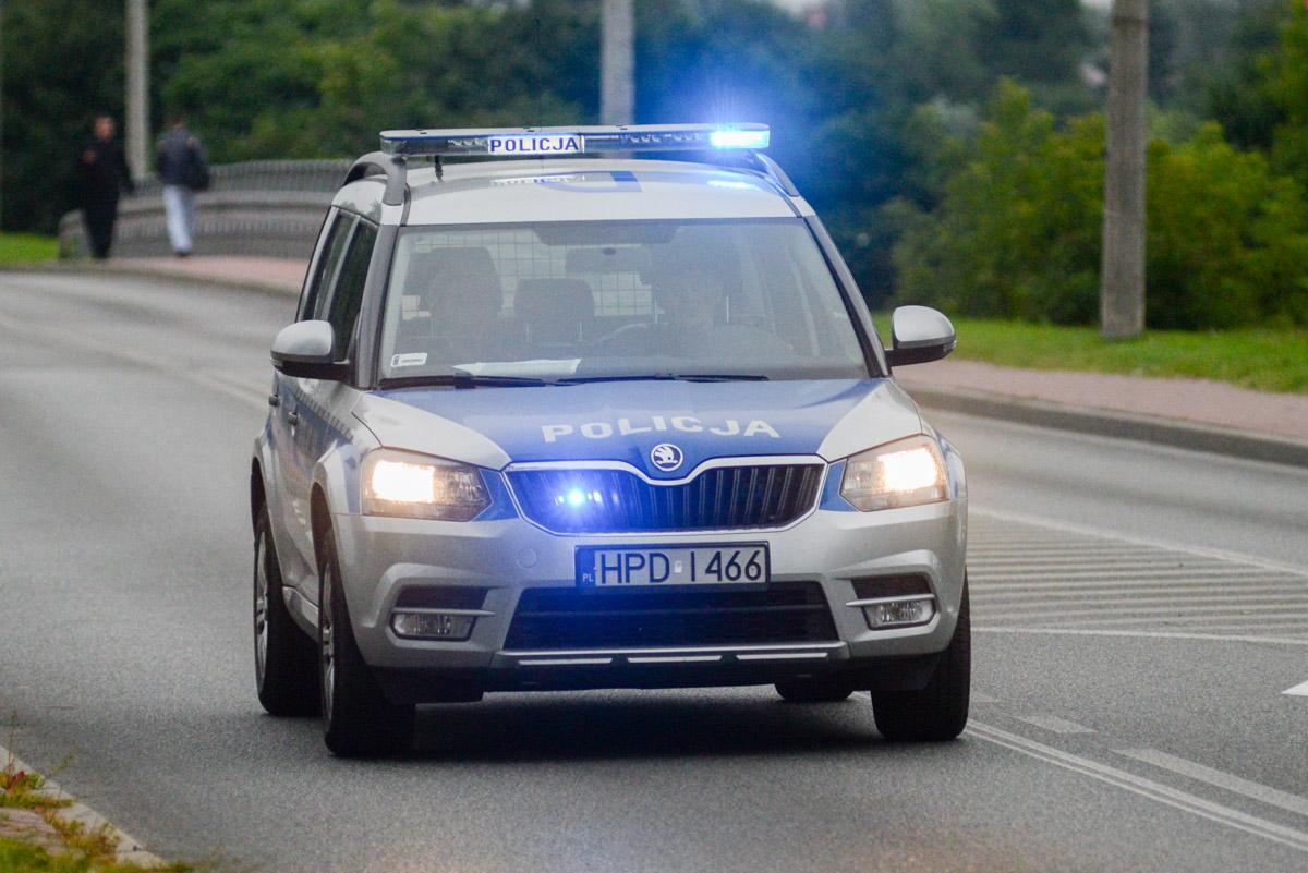 O krok od tragedii. Brawurowy kierowca stracił "prawko"