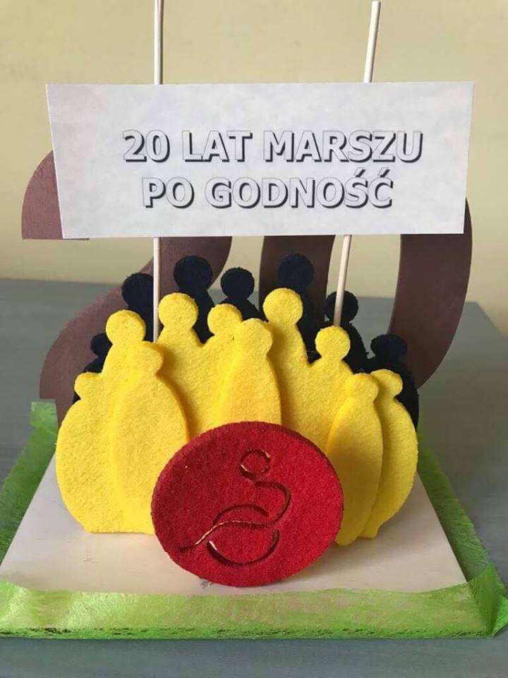 Studenci AWF wzięli udział w 20-leciu Marszu Godności