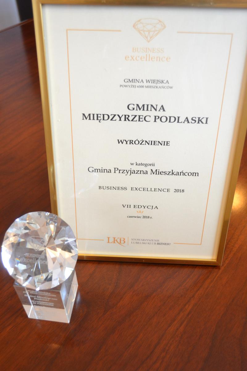 Kolejne wyróżnienie gminy