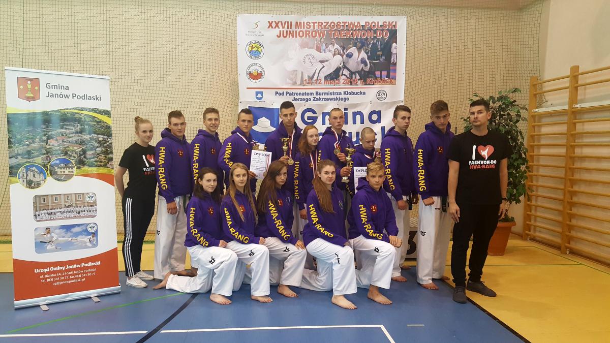 Pięć medali w taekwon-do dla janowskich zawodników