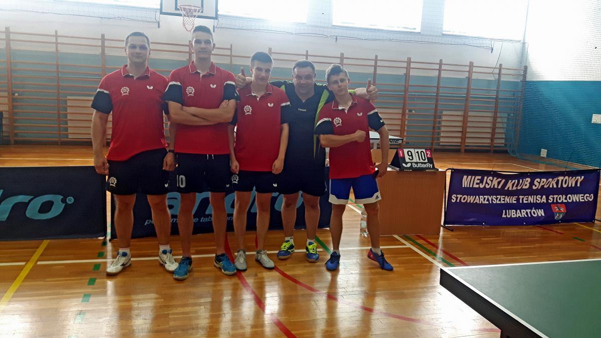 „Baczyński” powalczy w trzeciej lidze tenisa stołowego