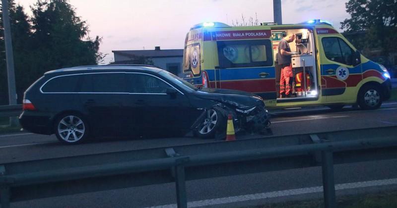 Doszło do zderzenia. Jedna osoba ranna