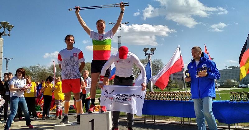 Bialczanin z podwójnym Pucharem Europy Nordic Walking