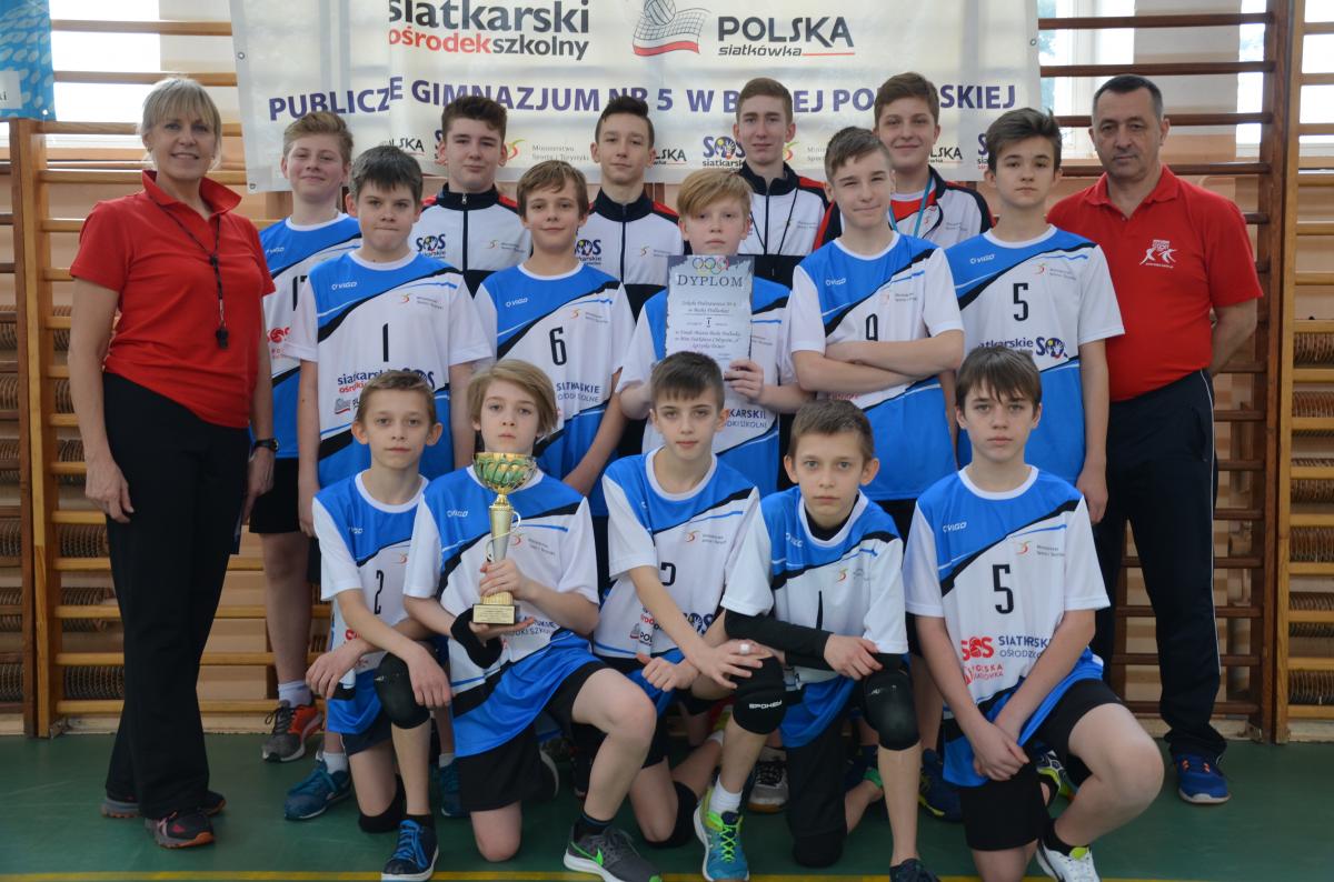 Najmłodsi siatkarze walczyli w finale