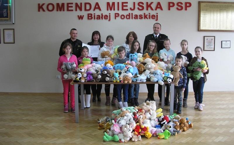 Maskotki pomogą dzieciom poszkodowanym w wypadkach