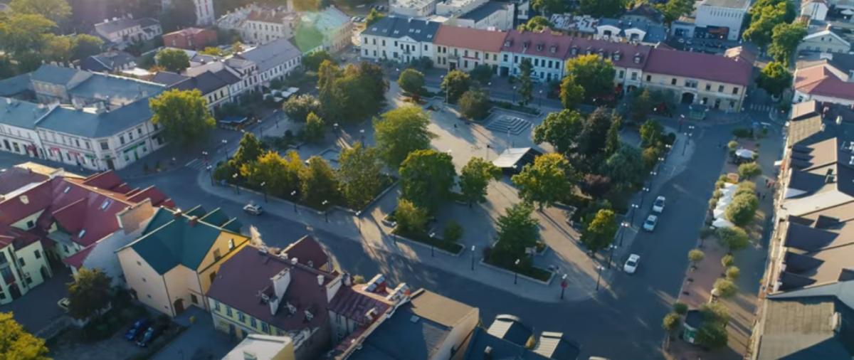 Zobacz Białą Podlaską z lotu ptaka