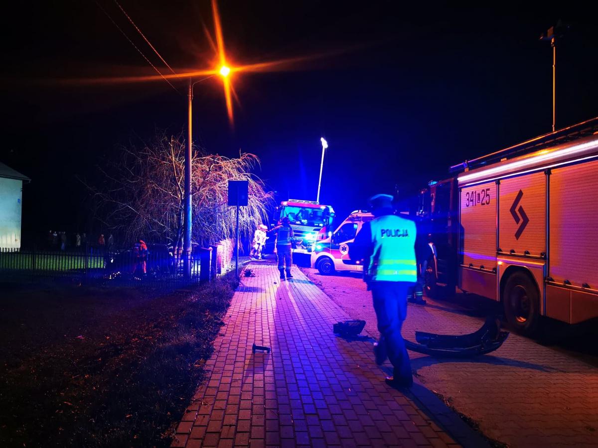 Tragiczna podróż w Boże Narodzenie. Jedna osoba nie żyje, kierowca pijany