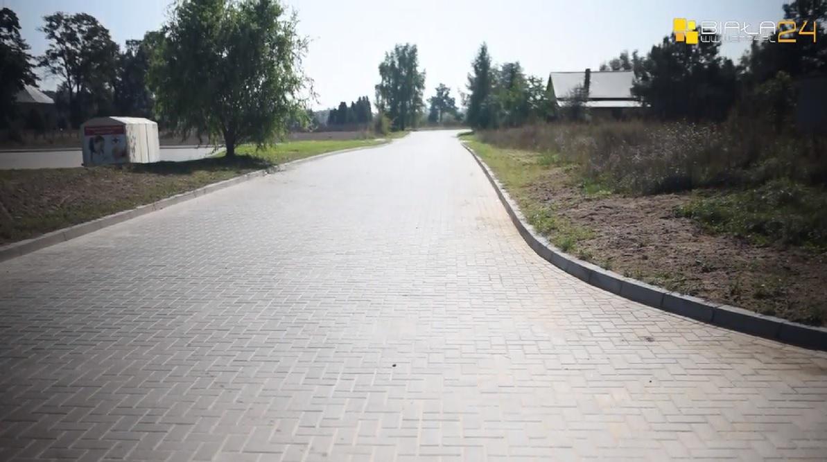 Ulica Cicha gotowa. Janów Podlaski z nową utwardzoną drogą