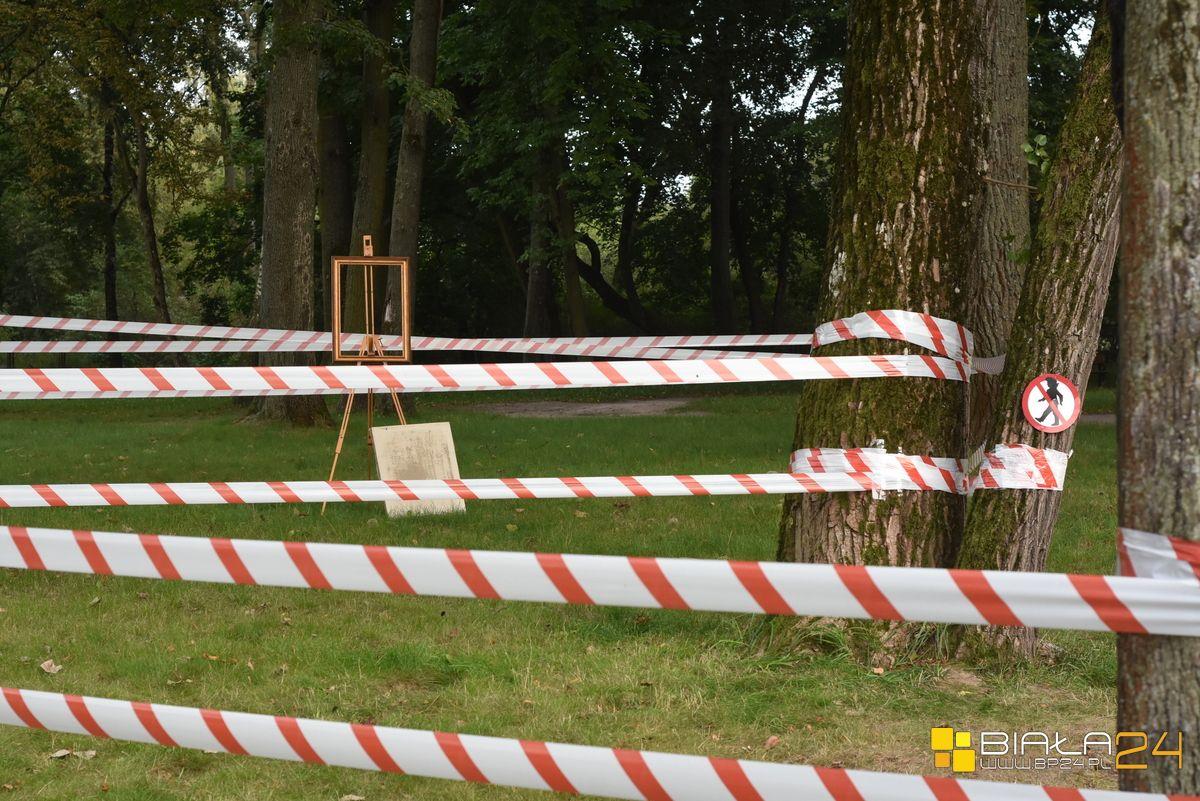 Park był pełen sztuki