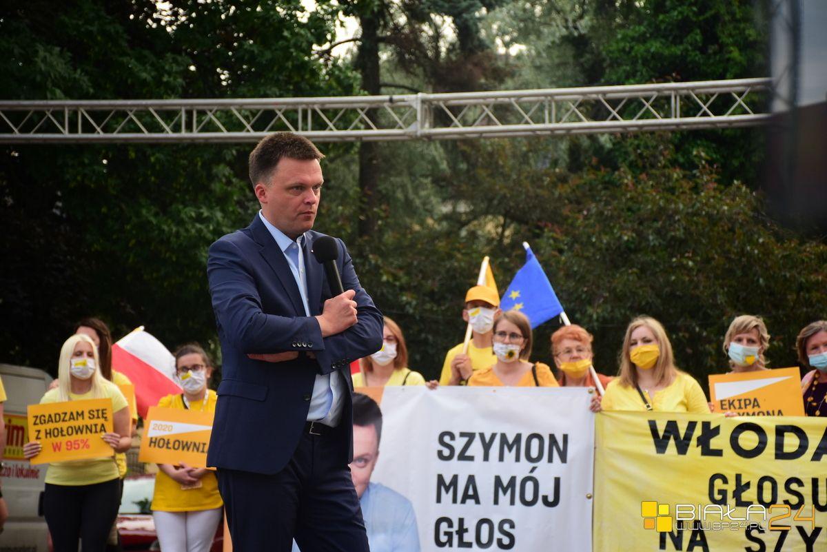Hołownia zgromadził tłumy w centrum miasta