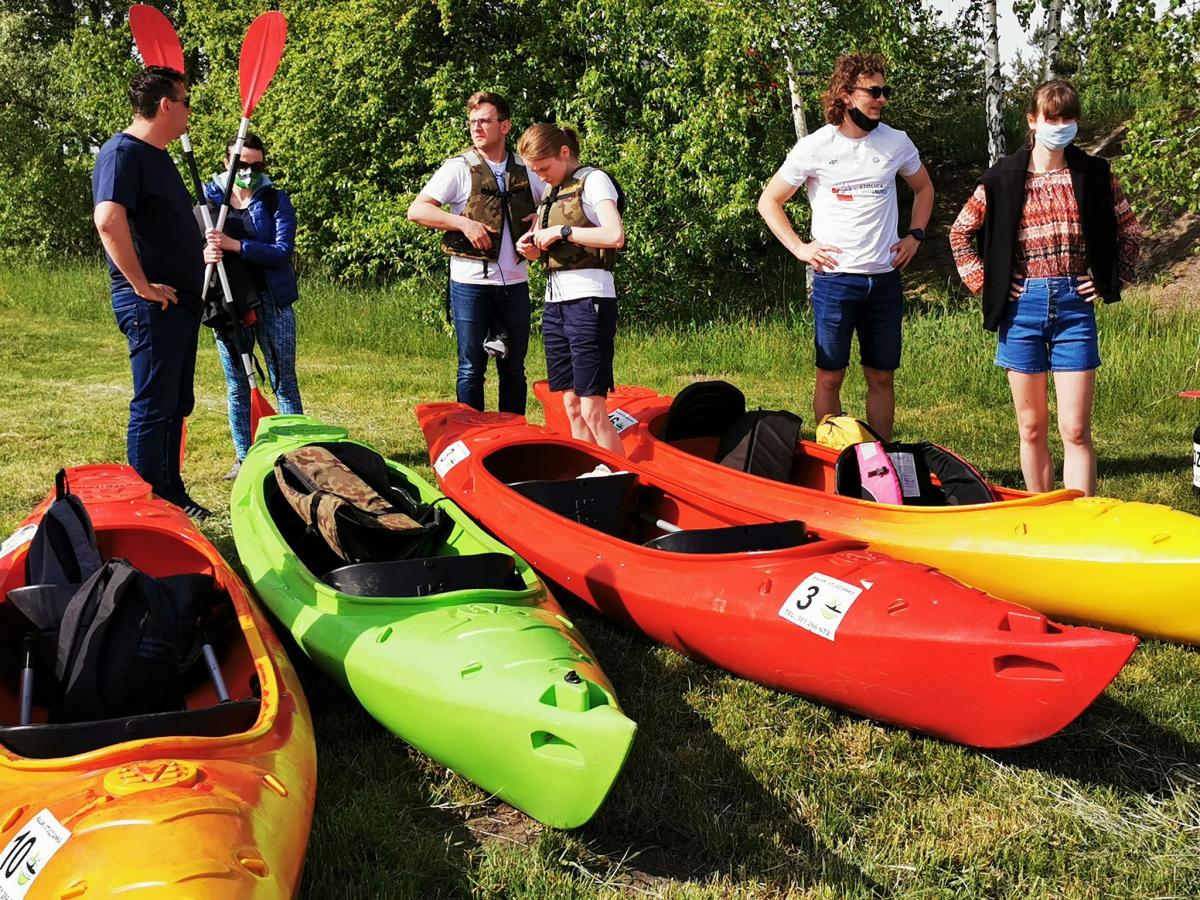 Popłynęli Zielawą. Planują kolejne kajakowe przygody