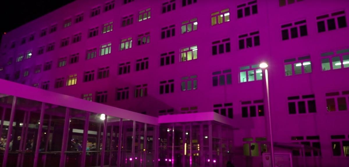 Bialski szpital przybierze fioletowy kolor. O co chodzi?