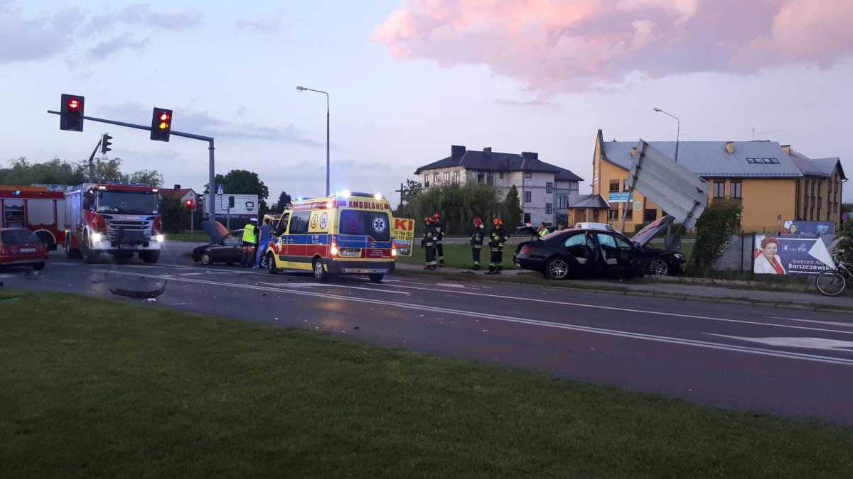 Janowska była zablokowana. Zderzyły sie trzy auta