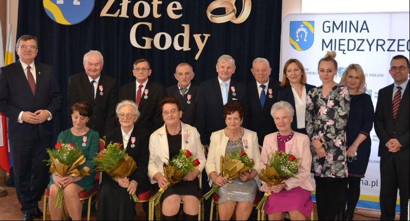 Jubileusz pięćdziesiątej rocznicy ślubu par z terenu gminy Międzyrzec Podlaski