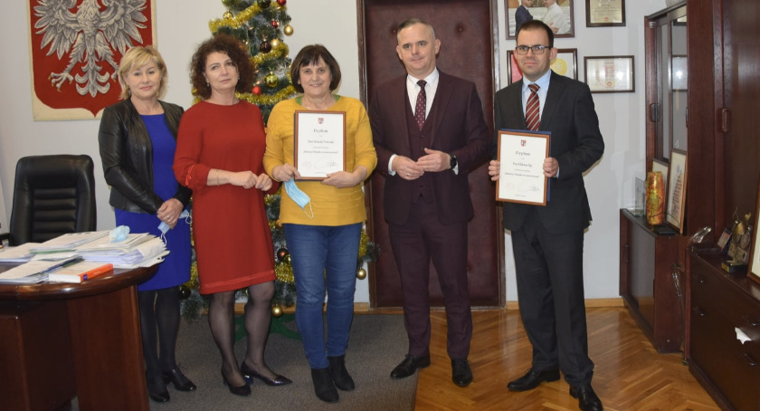 Starosta bialski nagrodził zwycięzców w konkursie literackim