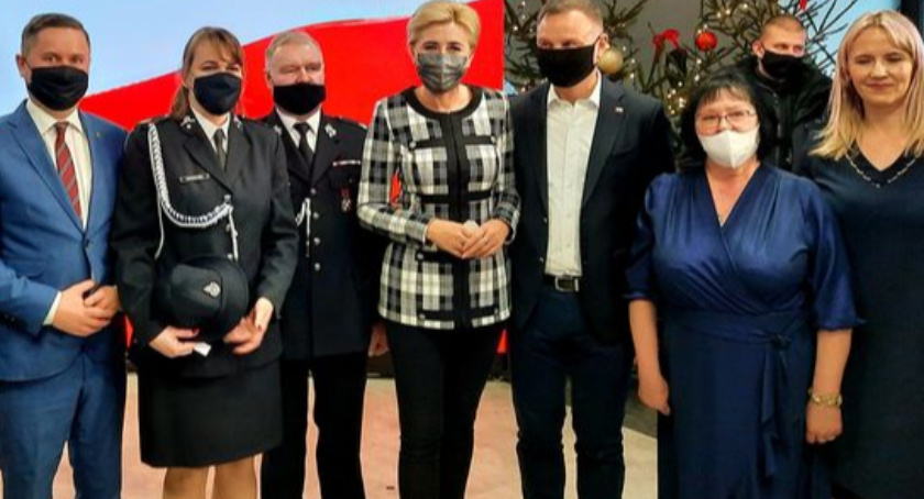W Kodniu odbyło się spotkanie wigilijne Pary Prezydenckiej z funkcjonariuszami służb mundurowych.