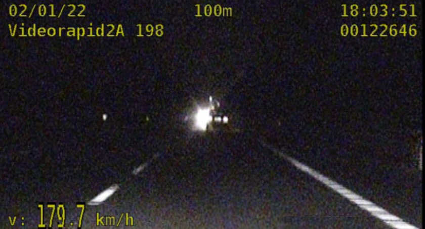 Jechał niemal 180 km/h. Poczuł skutki nowego taryfikatora