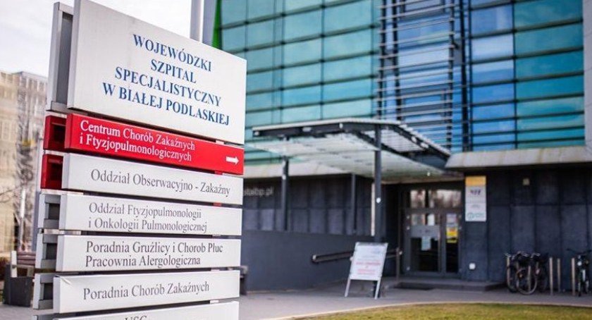 W Białej Podlaskiej w szpitalu coraz mniej chorych z koronawirusem