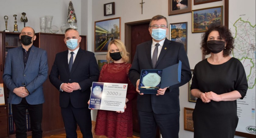 Gminna Biblioteka w Wysokim najlepszą w minionym roku. Biblioteka w Łomazach wyróżniona