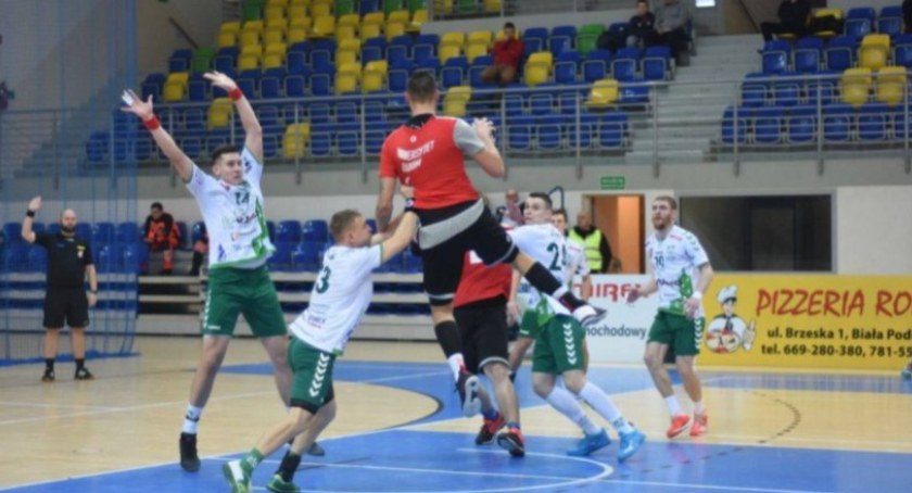 AZS AWF Biała Podlaska rozegra mecz z Zagłębie ZSO 14 Sosnowiec w piłce ręcznej mężczyzn 