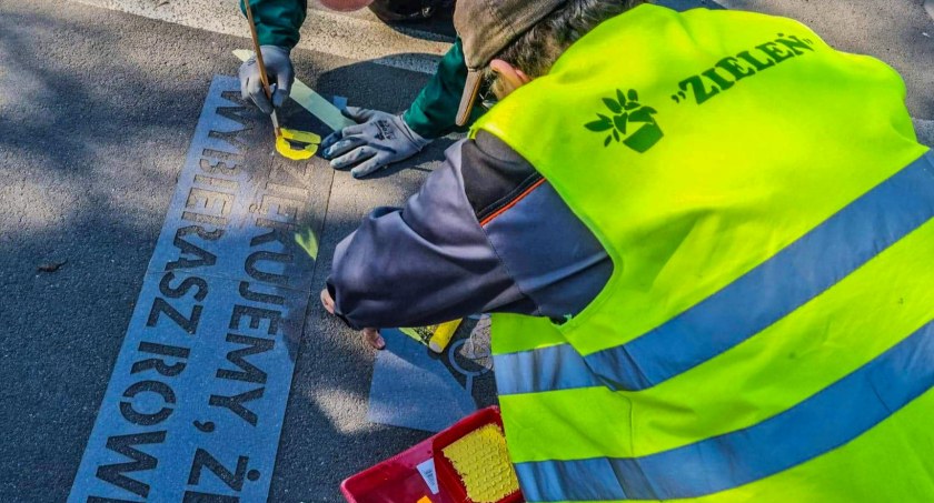 Zieleń maluje a mieszkańcy potrenują na rowerach