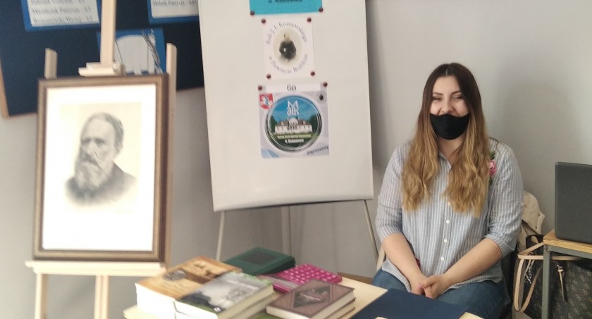 W liceum Zawadzkiego promują Kraszewskiego
